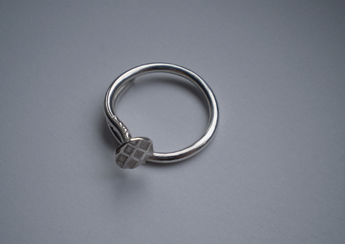 Hřebík - prsten - žluté, červené, bílé zlato