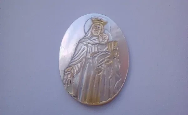 Perleťová Madonka - přívěsek