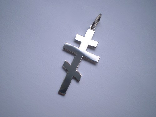 Pravoslavný kříž - přívěsek