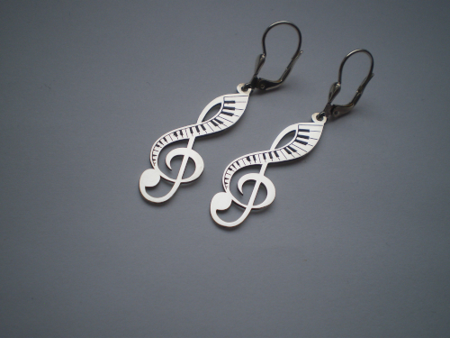 Houslový klíč s klaviaturou - souprava