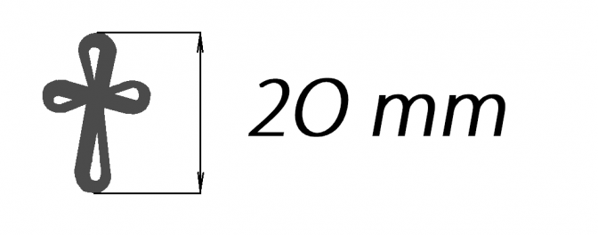 Nekonečný křížek - přívěsek