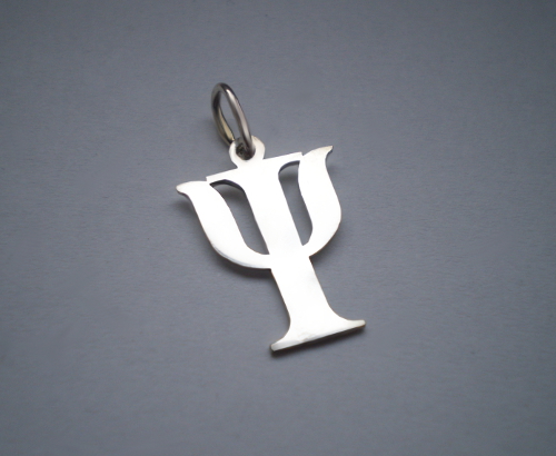 Řecké písmeno psí - přívěsek - žluté, červené, bílé zlato