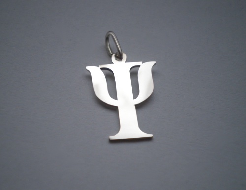 Řecké písmeno psí - přívěsek - žluté, červené, bílé zlato