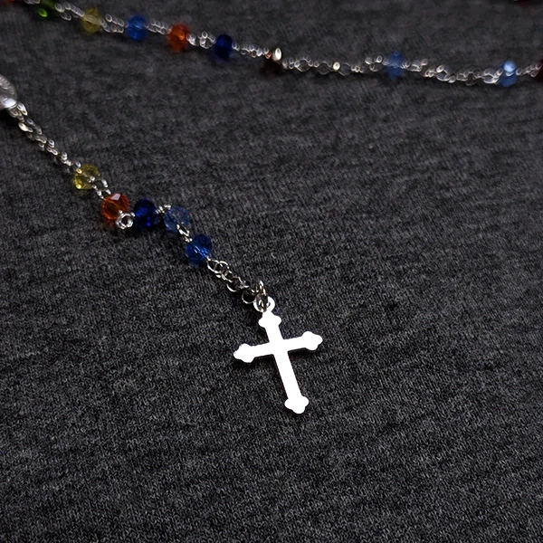 Růženec (barevná zrnka)