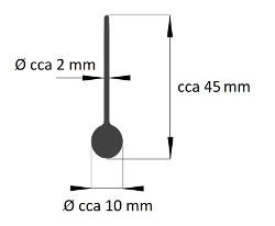 Vařečka - přívěsek - žluté, červené, bílé zlato