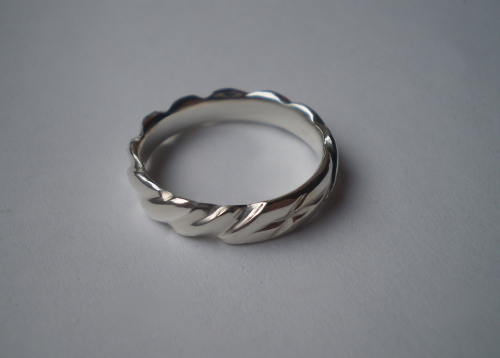 Bartoloměj - růžencový prsten - žluté, červené, bílé zlato