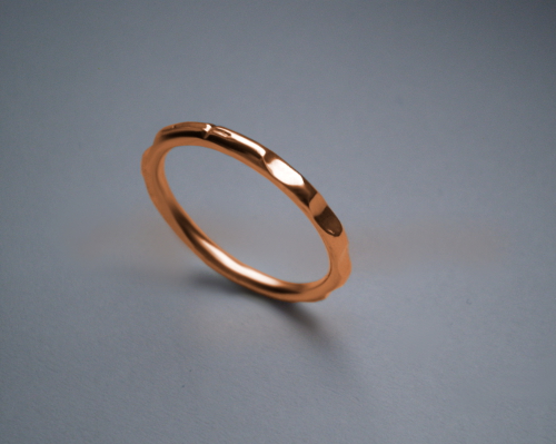 Jan - růžencový prsten - žluté, červené, bílé zlato