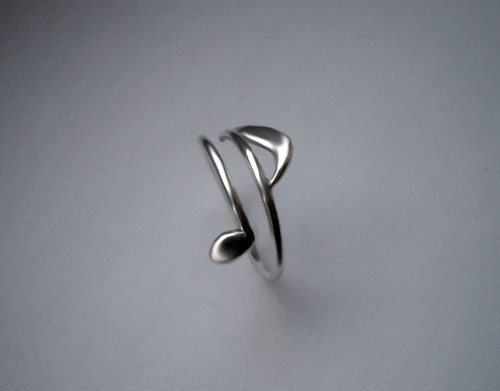 Osminová nota - prsten