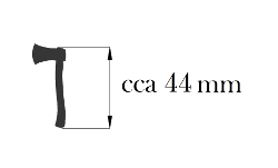 Sekera - přívěsek