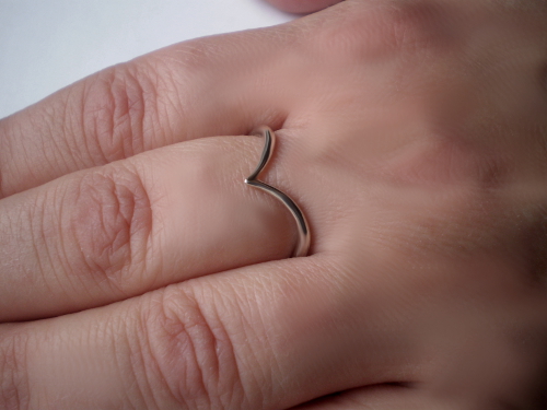 Špička - prsten - žluté, červené, bílé zlato