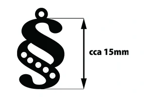 Paragraf s zirkony - souprava