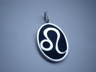 Znamení zvěrokruhu s výplní - přívěsek